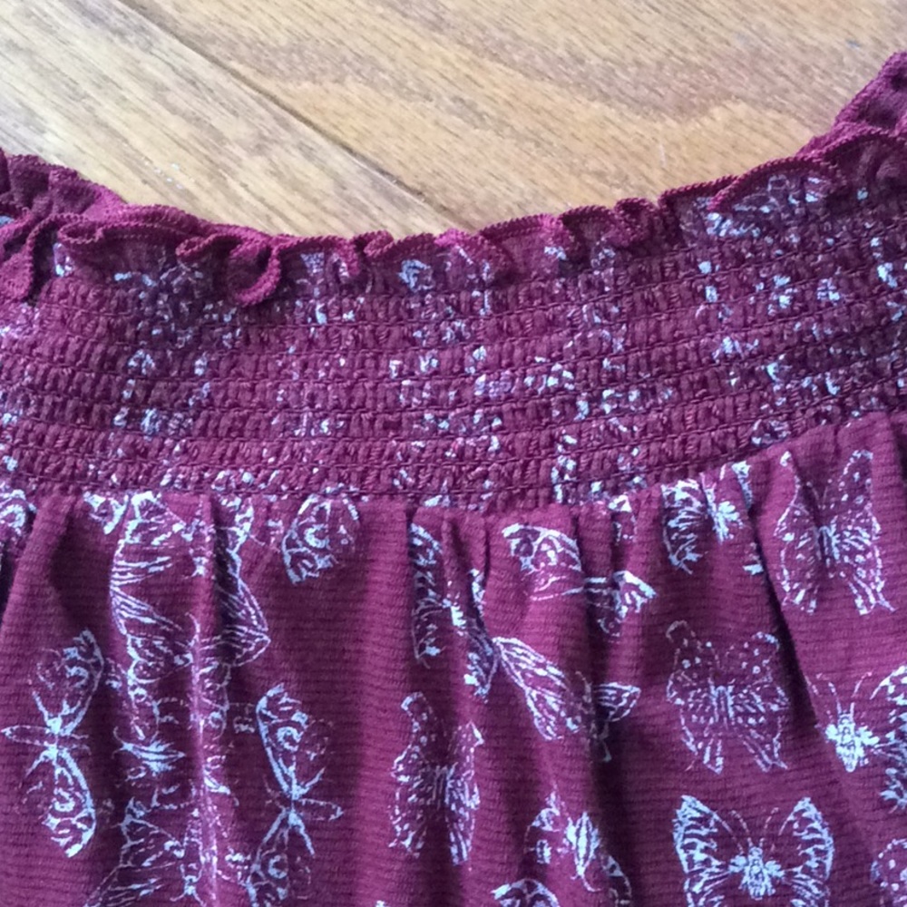 SONOMA SIZE L PRINTED OFF SHOULDER TOP - Picture 5 of 8